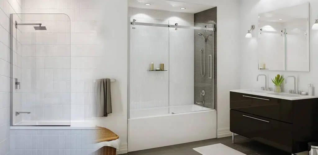 Half Glass Screen & Sliding Enclosure